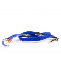 2S Charge Lead Cable w/4mm & 5mm Bullet Connector (2') | BLEU