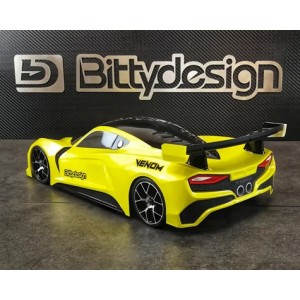 Bittydesign Venom 1/10 GT Carrosserie (Clair) (190mm)