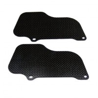 sm263 - Xtreme Racing Carbon Fiber Rear Wheel Mud Guards for Losi 5ive