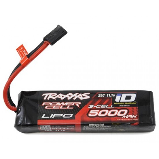 Traxxas 3S "Power Cell" 25C LiPo Batterie w/iD Traxxas Connecteur (11.1V/5000mAh)