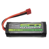 Batterie EcoPower 6-Cell NiMH 2/3A Stick Battery w/T-Style Connector (7.2V/1600mAh)
